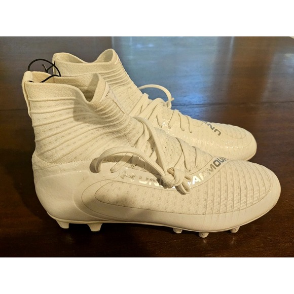 Under Armour Men\'s UA‎ Highlight 2 MC Lace Up Football Cleats White Size 8.5 main image 5